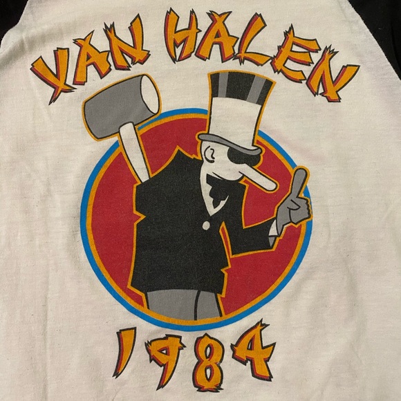 VINTAGE Van Halen 1984 Tour of the World - Picture 3 of 4